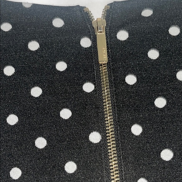 Calvin Klein Black and White Polka Dot Dress - Picture 1 of 6